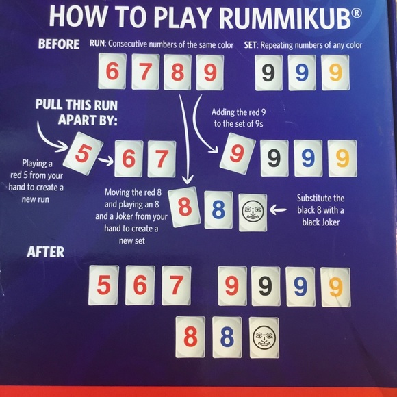 Rummikub Classic with 3 New Jokers 2nd Way 2 Play, Tile Game by Pressman, Used - Picture 5 of 10